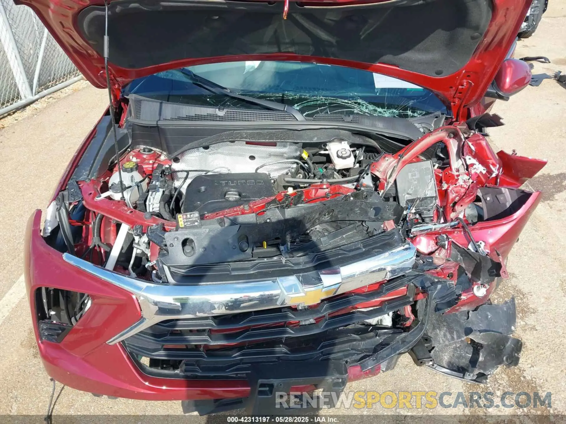 10 Photograph of a damaged car KL79MRSL9SB123646 CHEVROLET TRAILBLAZER 2025