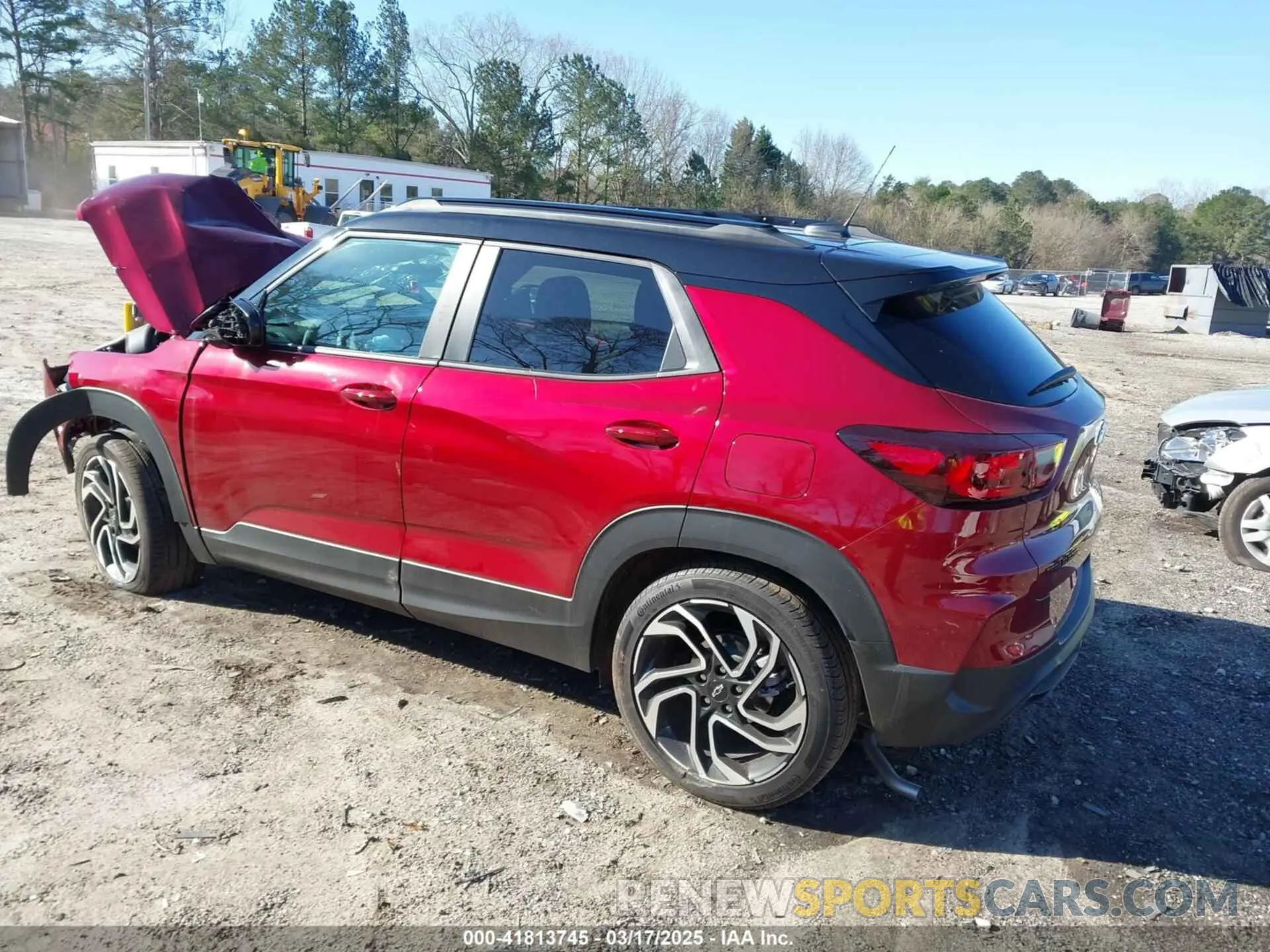 3 Фотография поврежденного автомобиля KL79MTSL0SB100690 CHEVROLET TRAILBLAZER 2025