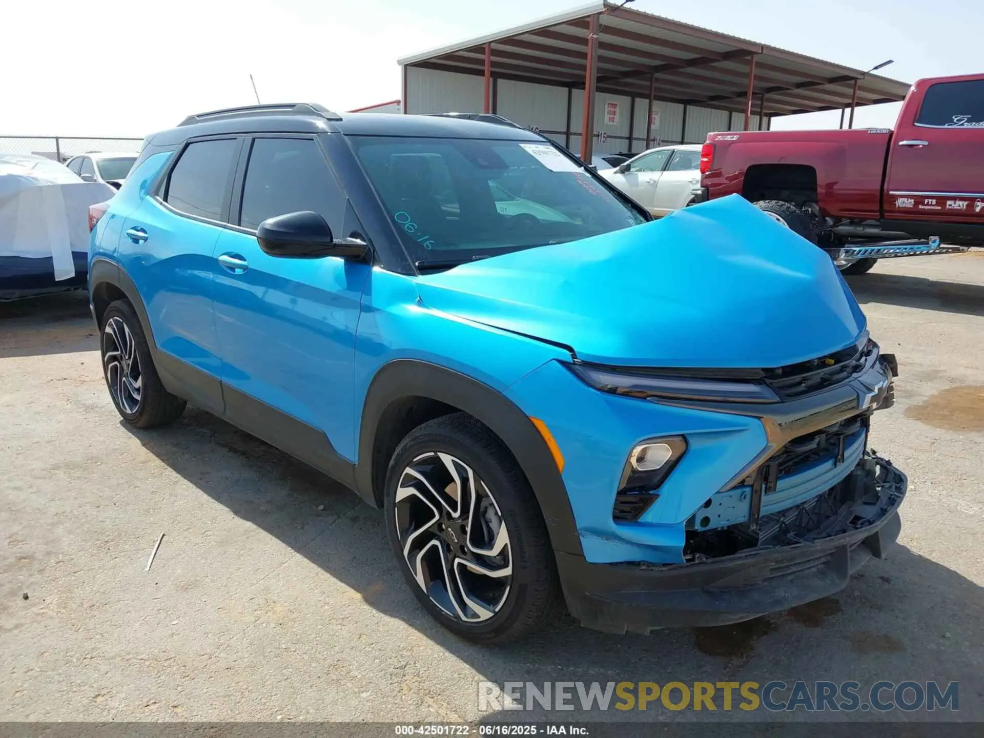 1 Фотография поврежденного автомобиля KL79MTSL5SB093624 CHEVROLET TRAILBLAZER 2025