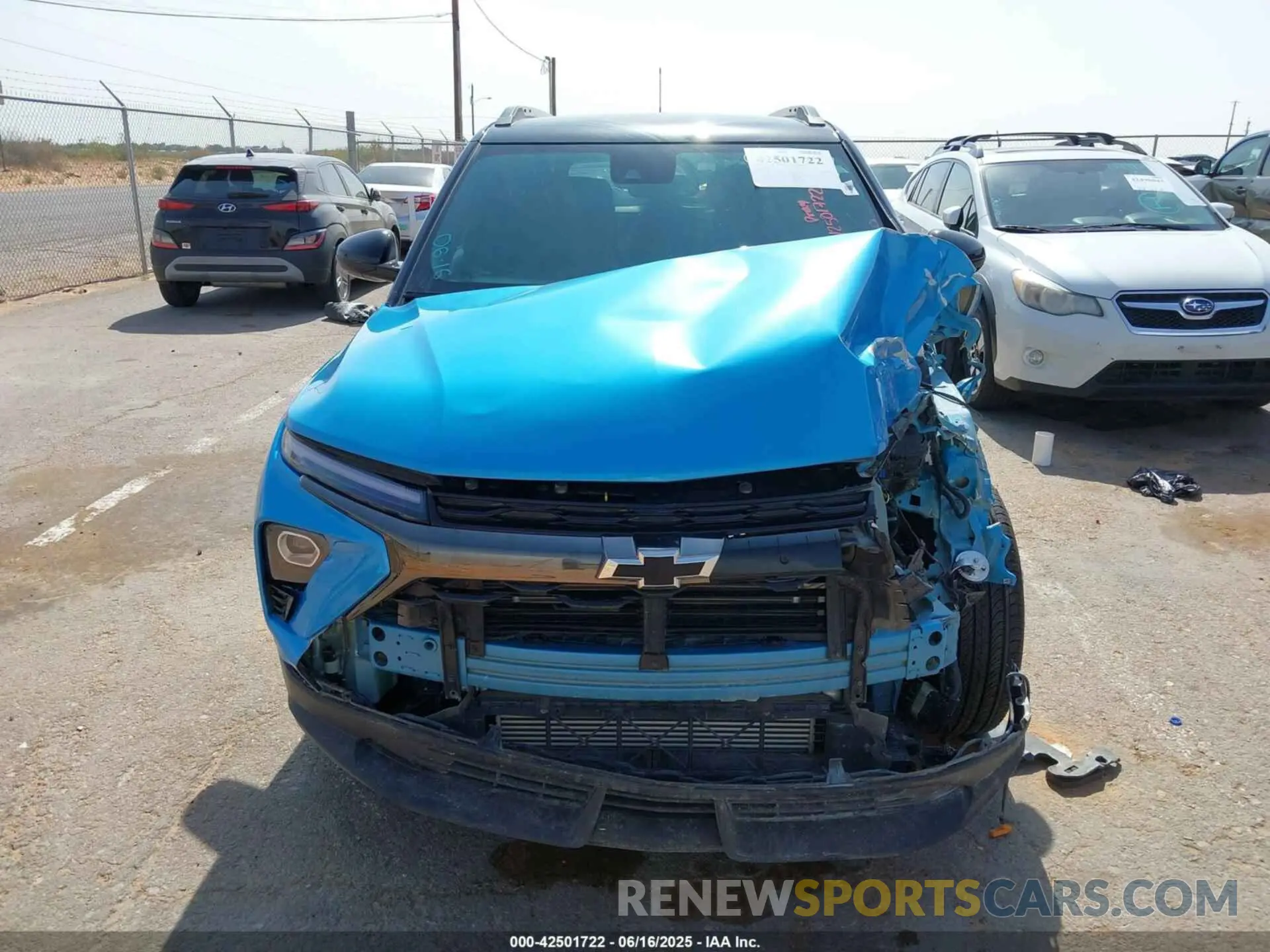 12 Фотография поврежденного автомобиля KL79MTSL5SB093624 CHEVROLET TRAILBLAZER 2025