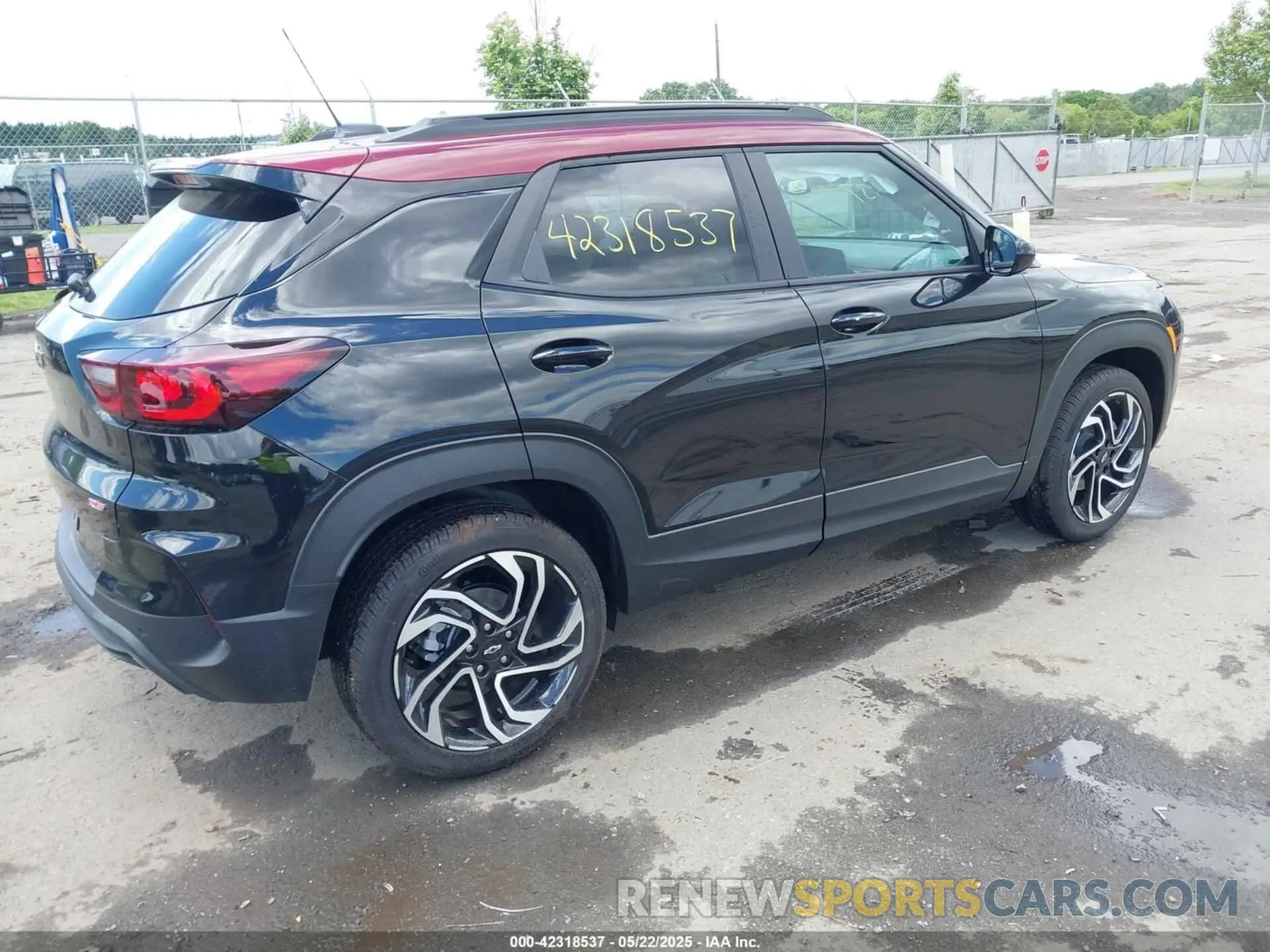 4 Фотография поврежденного автомобиля KL79MUSL2SB181228 CHEVROLET TRAILBLAZER 2025