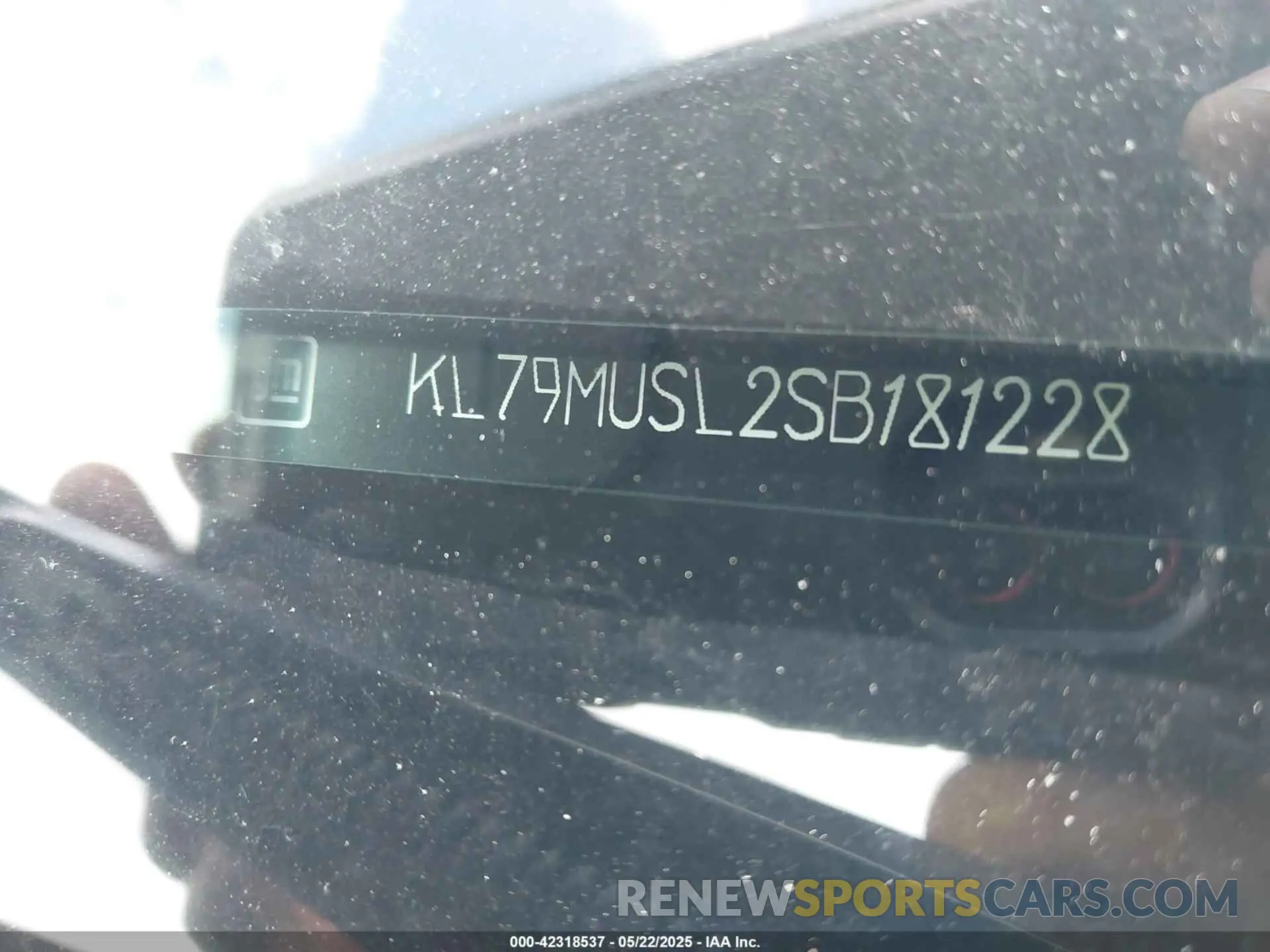 9 Фотография поврежденного автомобиля KL79MUSL2SB181228 CHEVROLET TRAILBLAZER 2025
