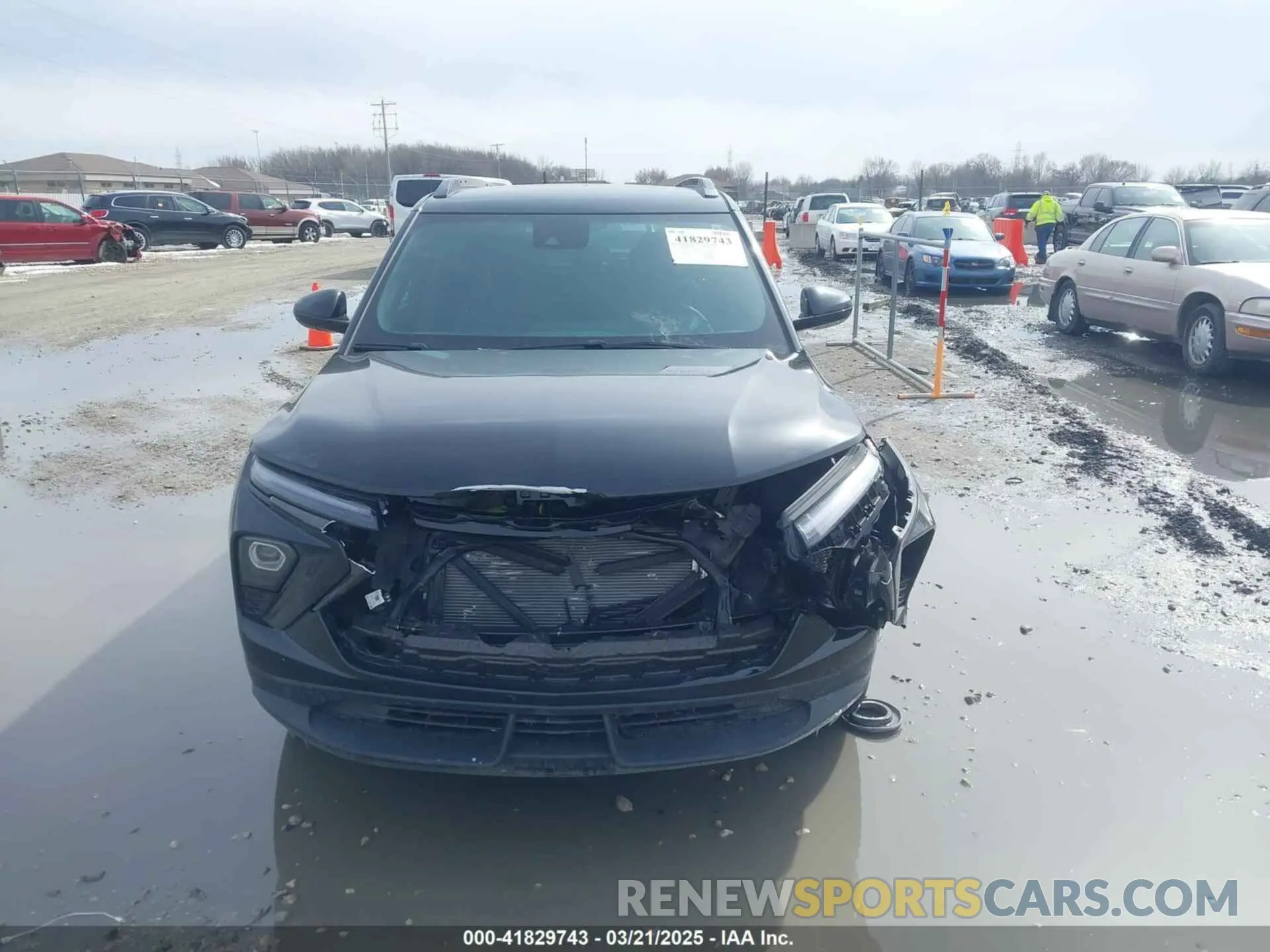 12 Photograph of a damaged car KL79MUSL6SB024513 CHEVROLET TRAILBLAZER 2025