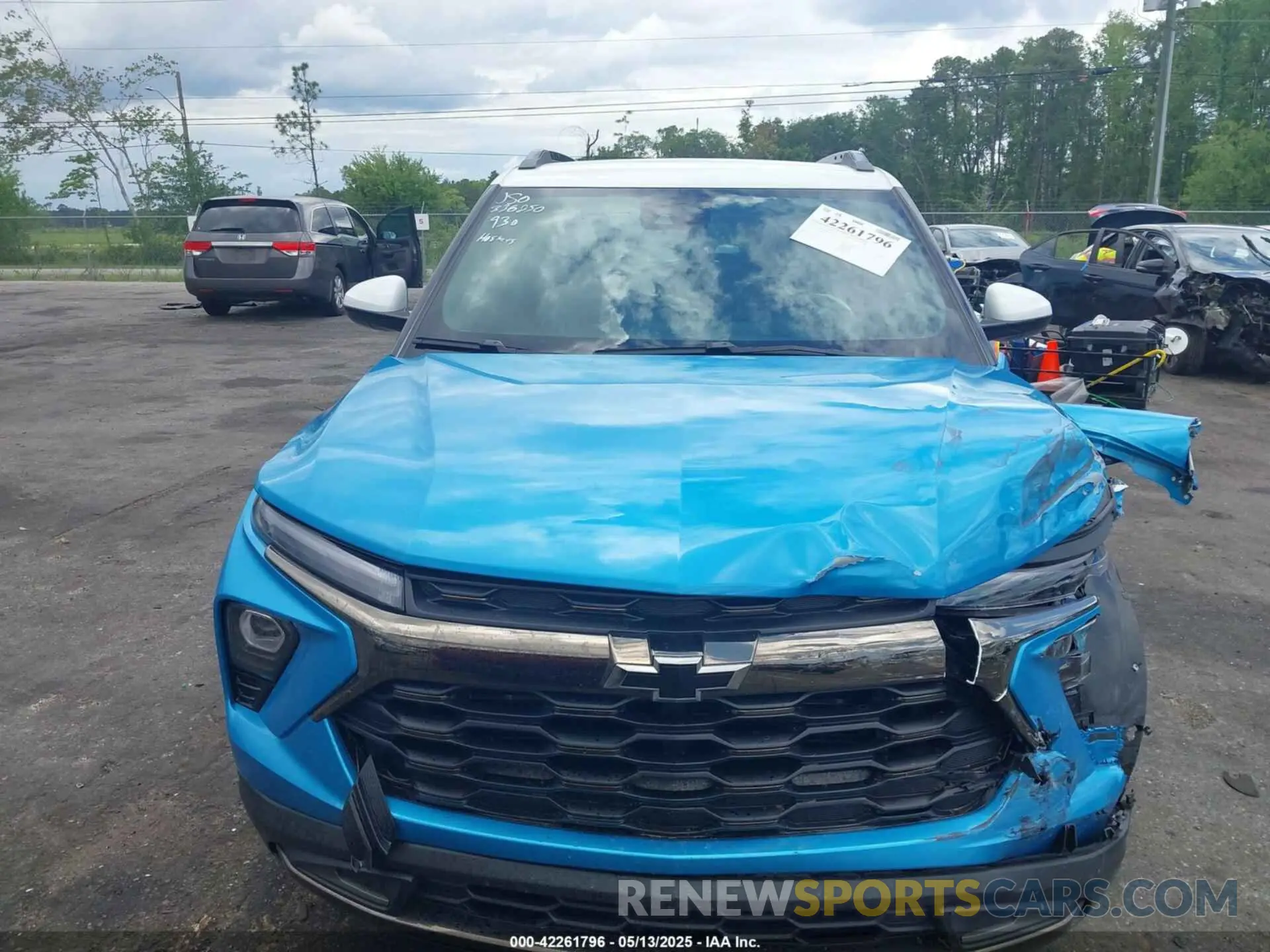 13 Photograph of a damaged car KL79MVSL1SB066934 CHEVROLET TRAILBLAZER 2025