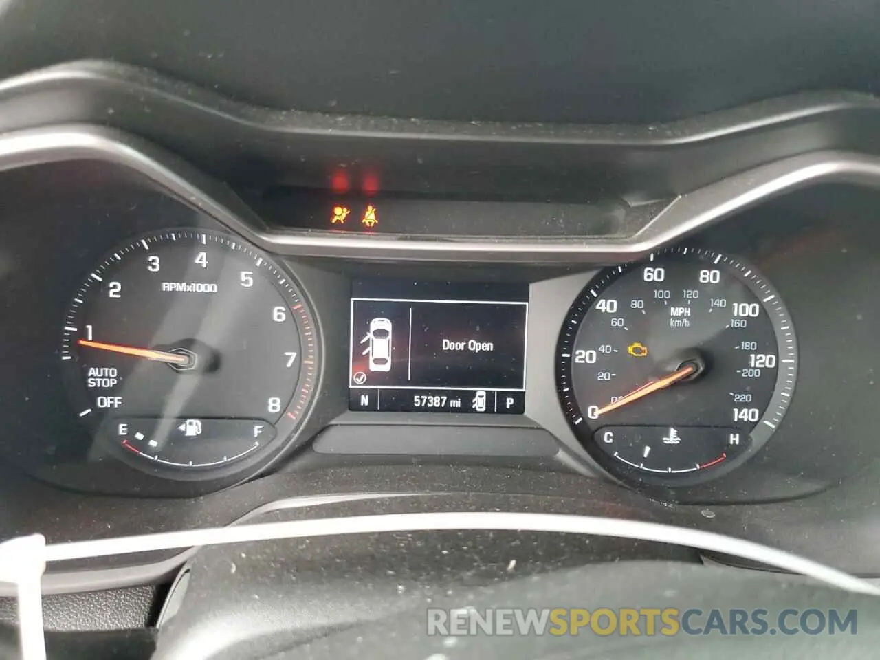 9 Фотография поврежденного автомобиля KL79MMS20MB087570 CHEVROLET TRAILBLZR 2021