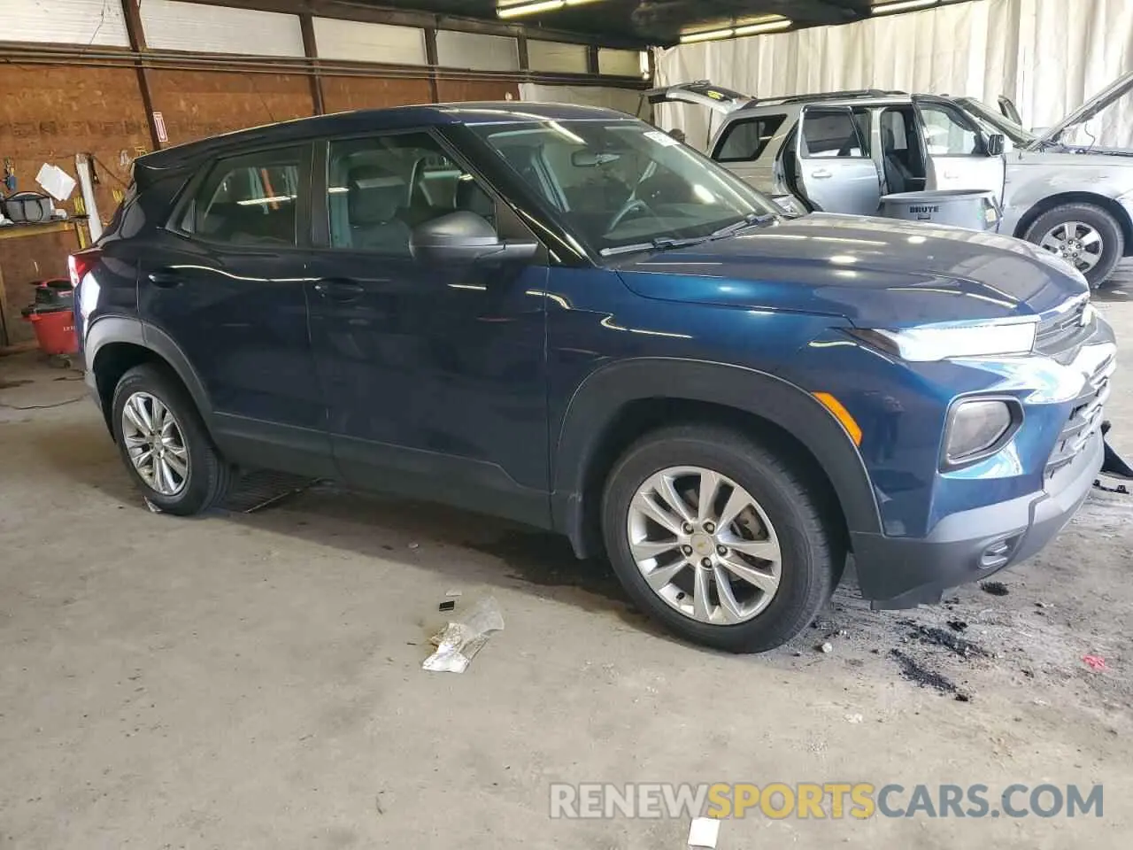 4 Photograph of a damaged car KL79MMS21MB137084 CHEVROLET TRAILBLZR 2021