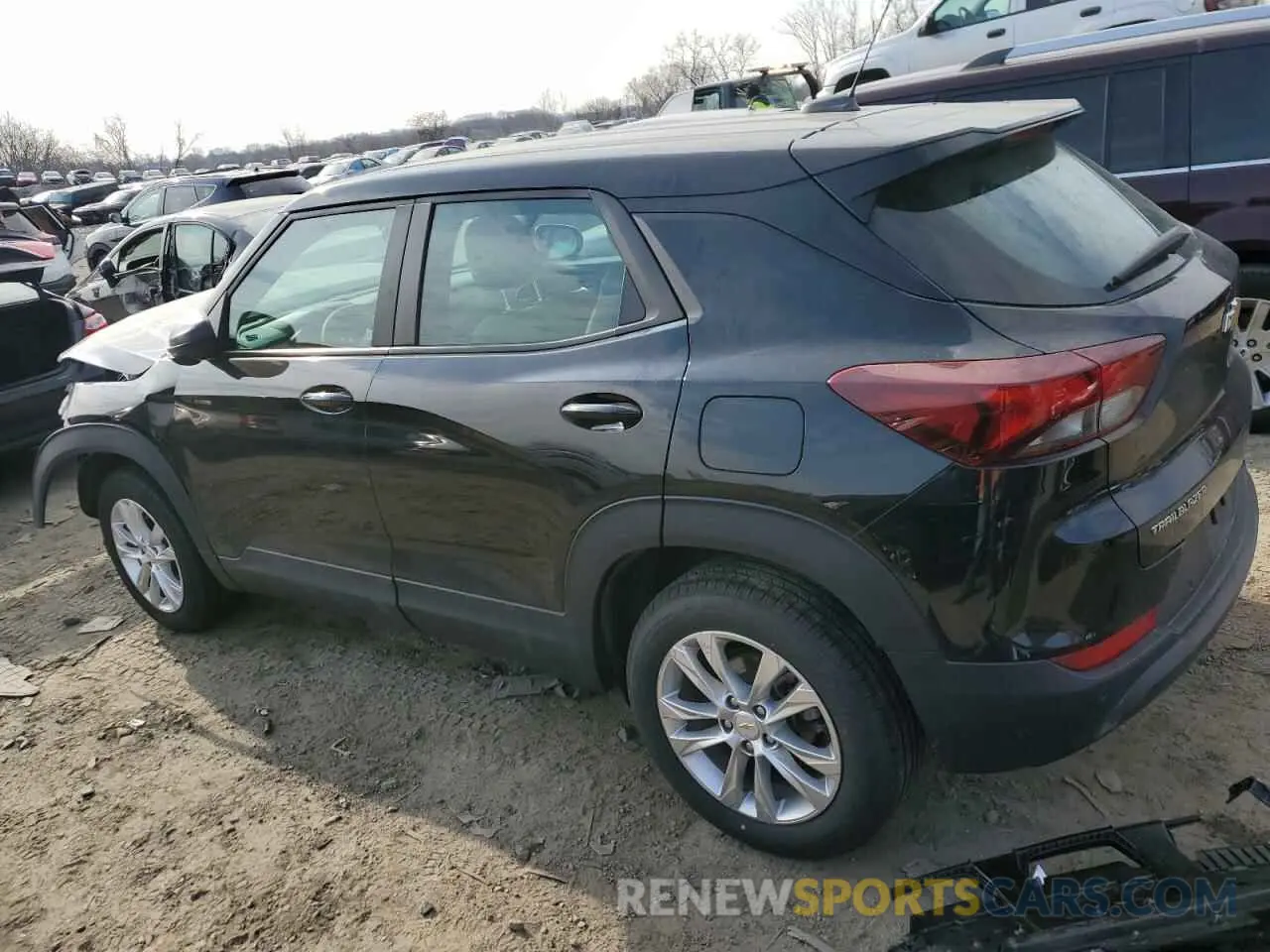 2 Photograph of a damaged car KL79MMS21MB169159 CHEVROLET TRAILBLZR 2021