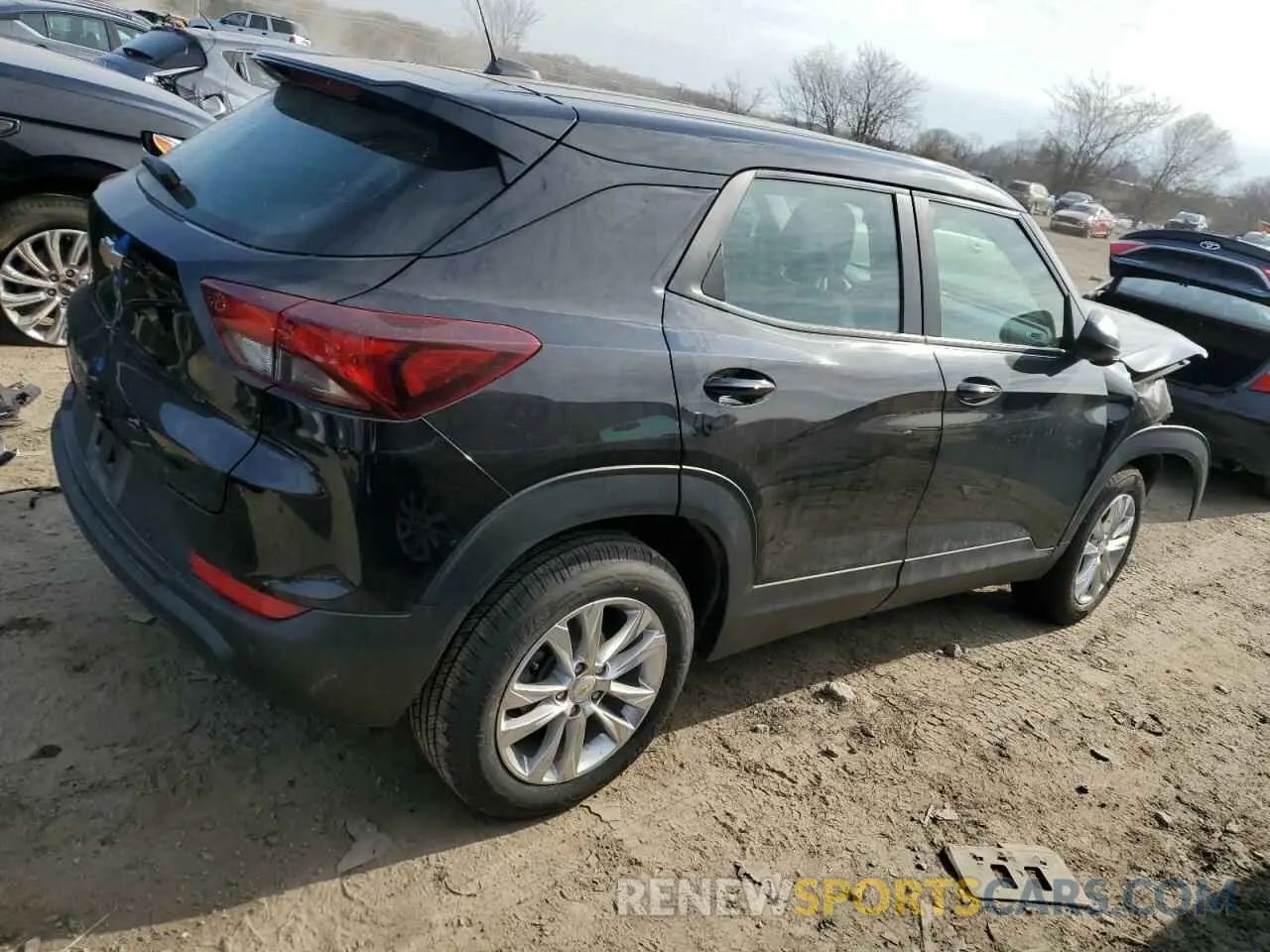 3 Photograph of a damaged car KL79MMS21MB169159 CHEVROLET TRAILBLZR 2021
