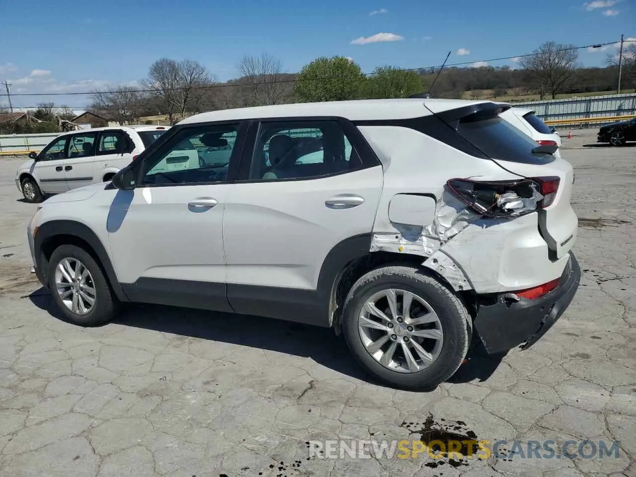 2 Photograph of a damaged car KL79MMS21MB181098 CHEVROLET TRAILBLZR 2021