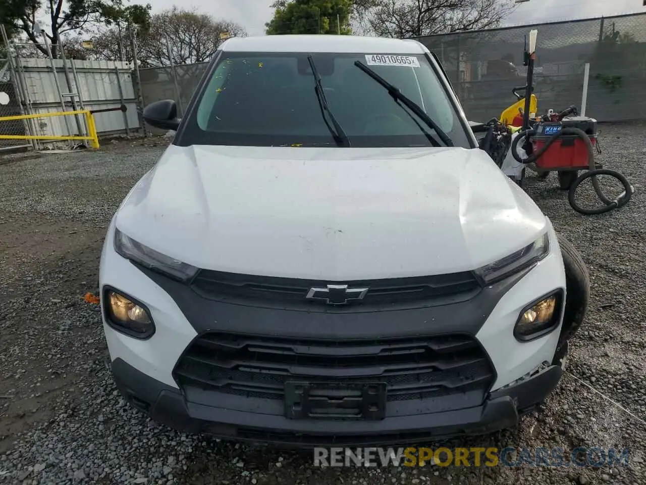 5 Photograph of a damaged car KL79MMS22MB058541 CHEVROLET TRAILBLZR 2021