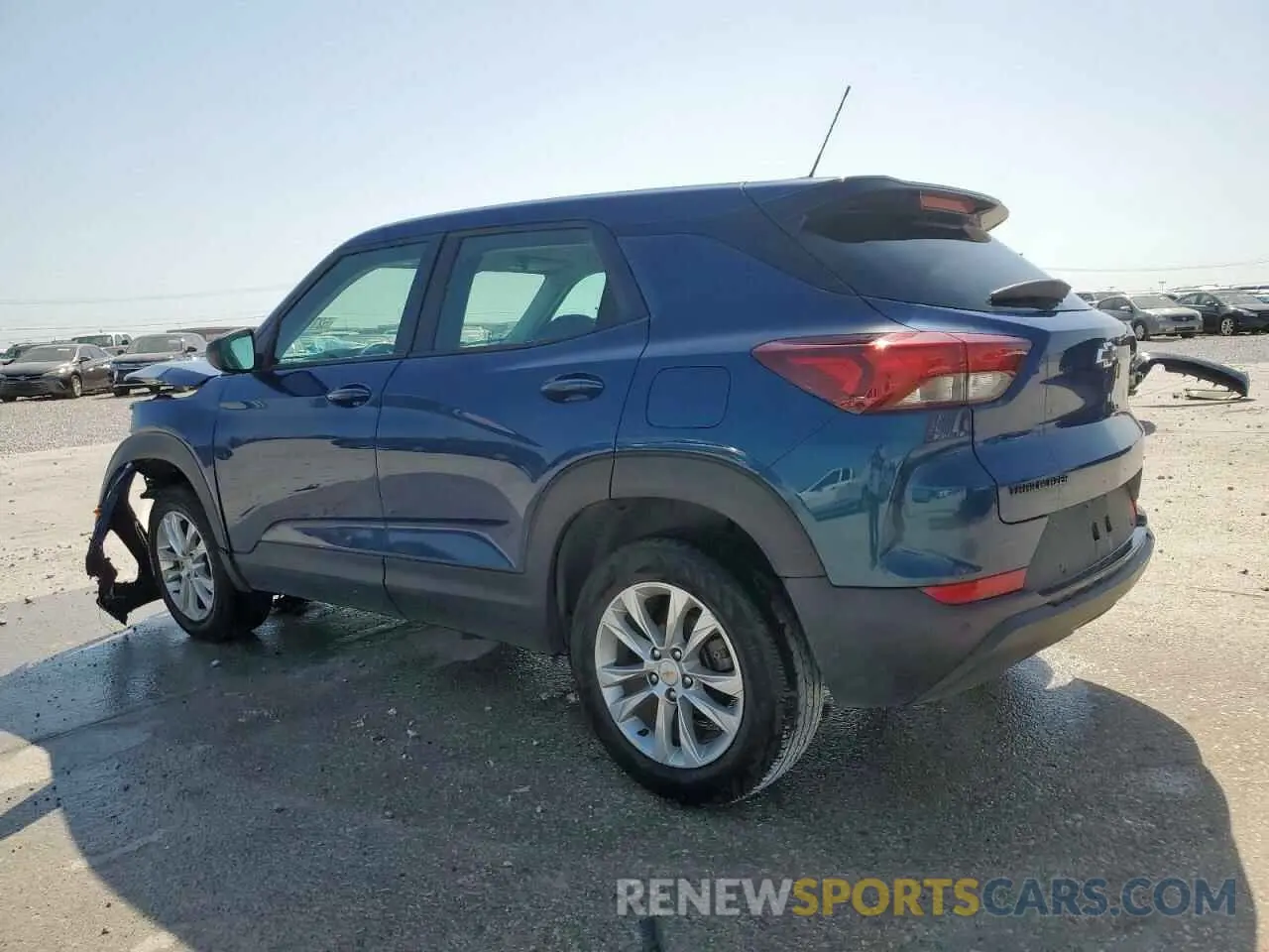 2 Photograph of a damaged car KL79MMS24MB051851 CHEVROLET TRAILBLZR 2021