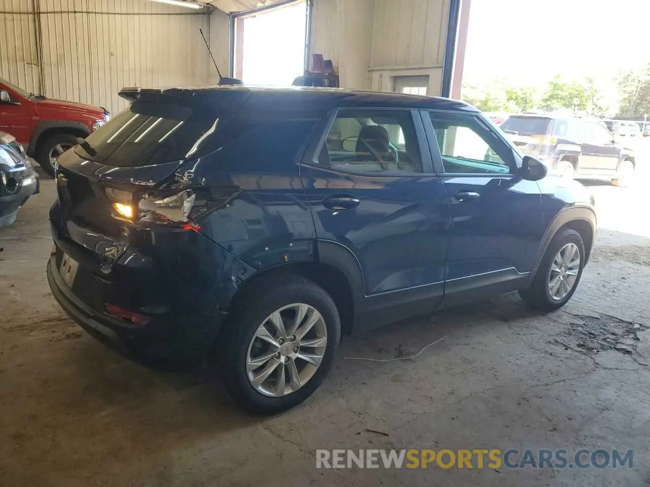 3 Photograph of a damaged car KL79MMS28MB104020 CHEVROLET TRAILBLZR 2021