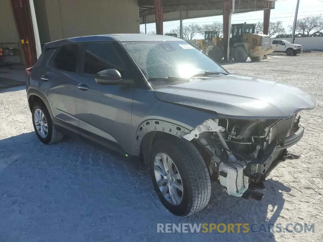 4 Photograph of a damaged car KL79MMS29MB052977 CHEVROLET TRAILBLZR 2021