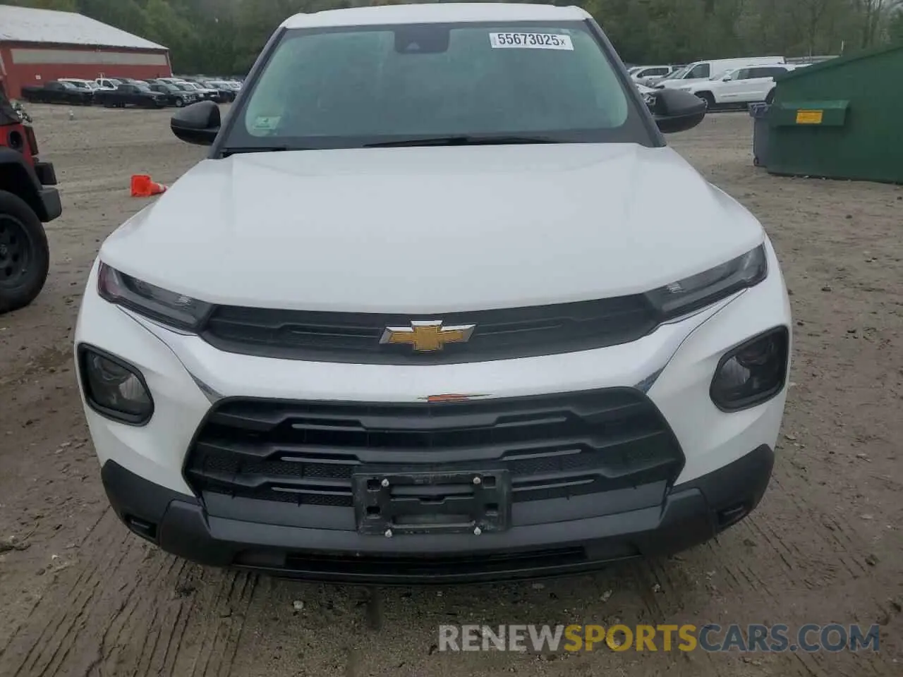 5 Фотография поврежденного автомобиля KL79MMS2XMB009085 CHEVROLET TRAILBLZR 2021