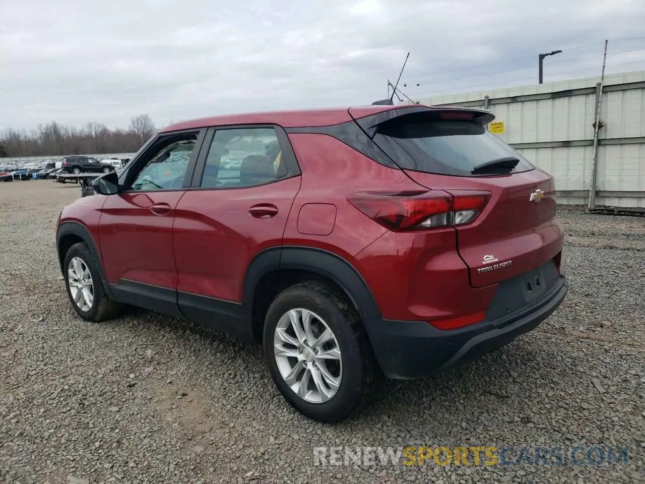 2 Фотография поврежденного автомобиля KL79MMS2XMB012407 CHEVROLET TRAILBLZR 2021