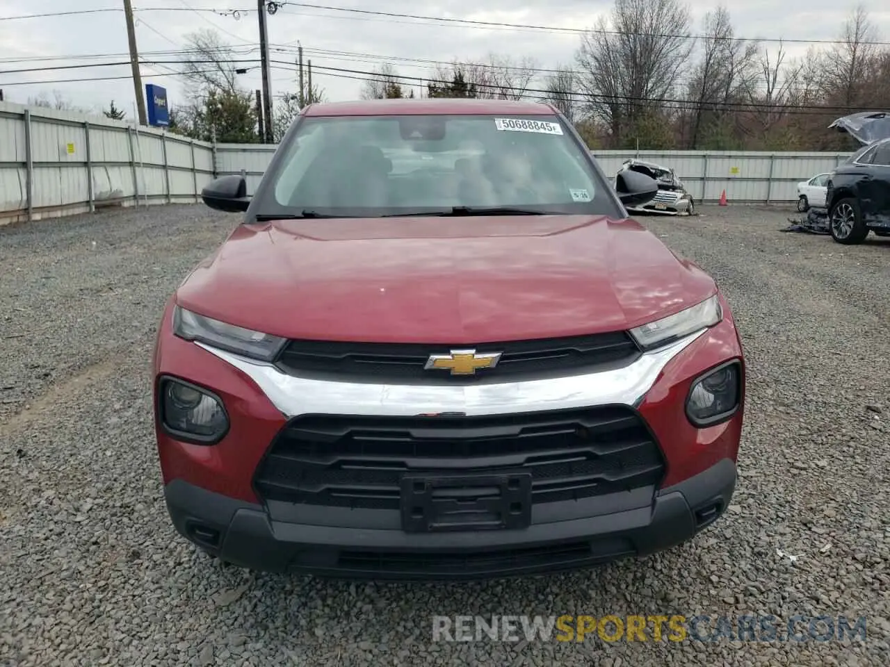 5 Фотография поврежденного автомобиля KL79MMS2XMB012407 CHEVROLET TRAILBLZR 2021