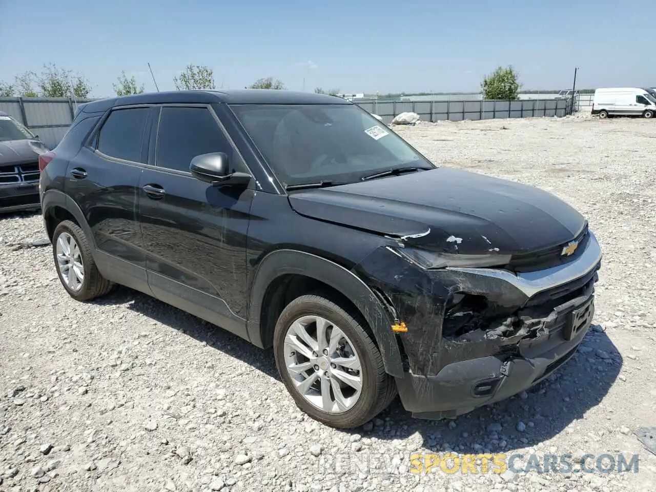 4 Photograph of a damaged car KL79MMS2XMB015405 CHEVROLET TRAILBLZR 2021