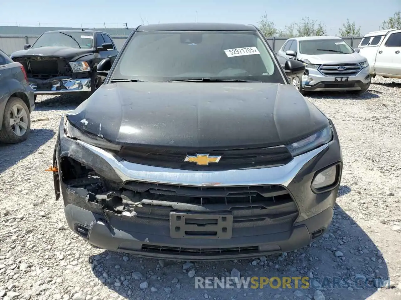 5 Photograph of a damaged car KL79MMS2XMB015405 CHEVROLET TRAILBLZR 2021