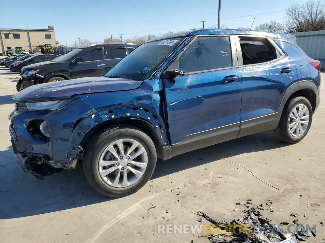 1 Photograph of a damaged car KL79MMS2XMB133311 CHEVROLET TRAILBLZR 2021