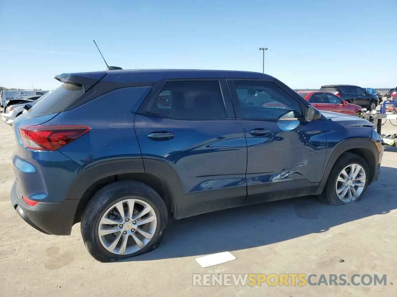 3 Photograph of a damaged car KL79MMS2XMB133311 CHEVROLET TRAILBLZR 2021
