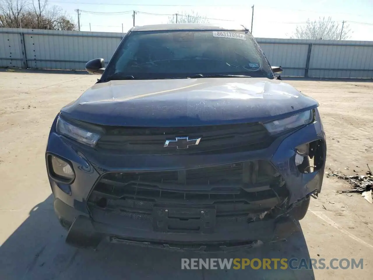 5 Photograph of a damaged car KL79MMS2XMB133311 CHEVROLET TRAILBLZR 2021