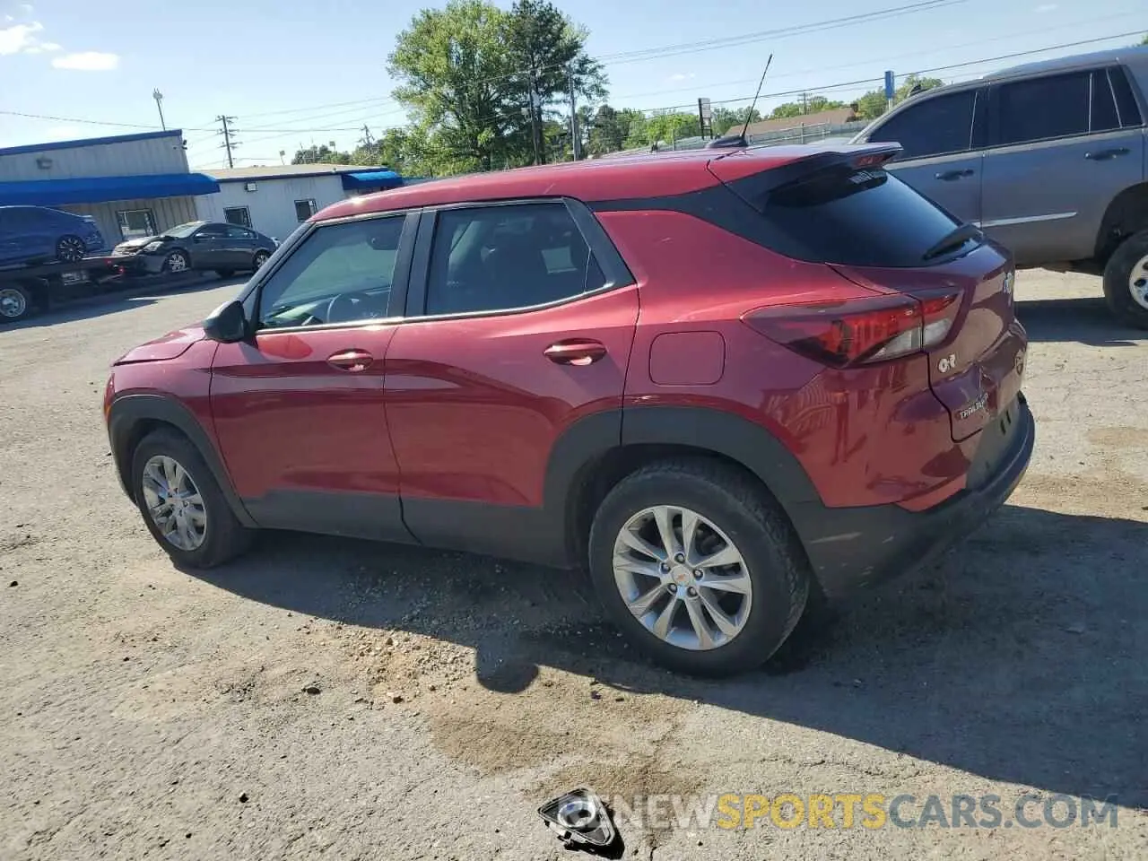2 Фотография поврежденного автомобиля KL79MMS2XMB142140 CHEVROLET TRAILBLZR 2021