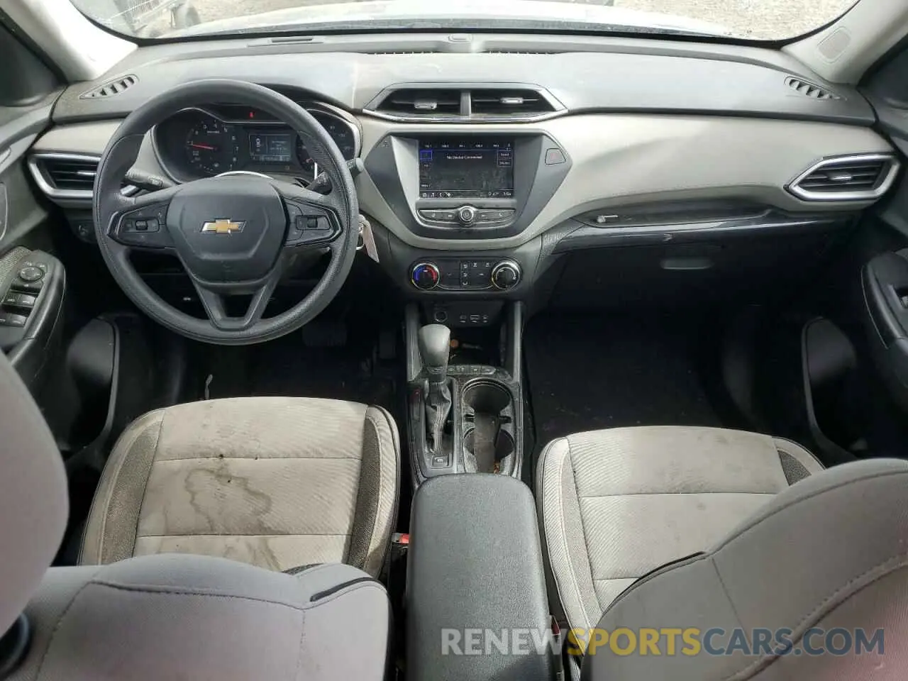 8 Фотография поврежденного автомобиля KL79MNSL2MB072924 CHEVROLET TRAILBLZR 2021