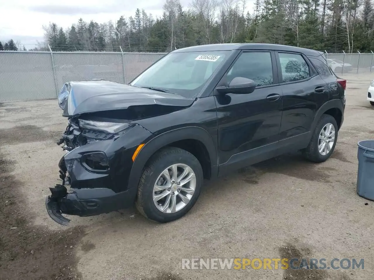 1 Фотография поврежденного автомобиля KL79MNSL4MB177710 CHEVROLET TRAILBLZR 2021
