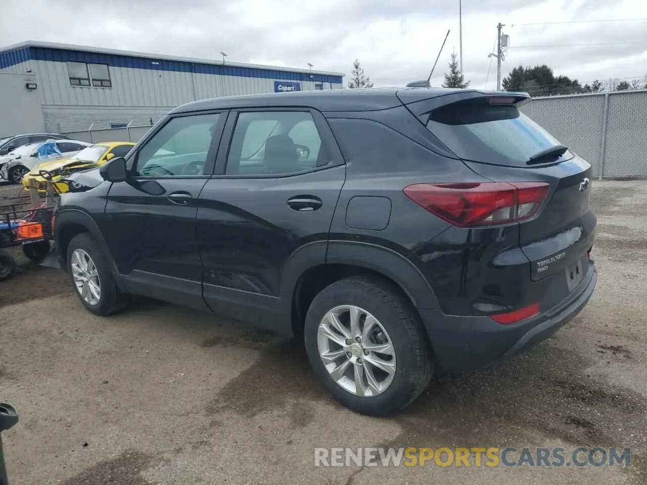 2 Фотография поврежденного автомобиля KL79MNSL4MB177710 CHEVROLET TRAILBLZR 2021