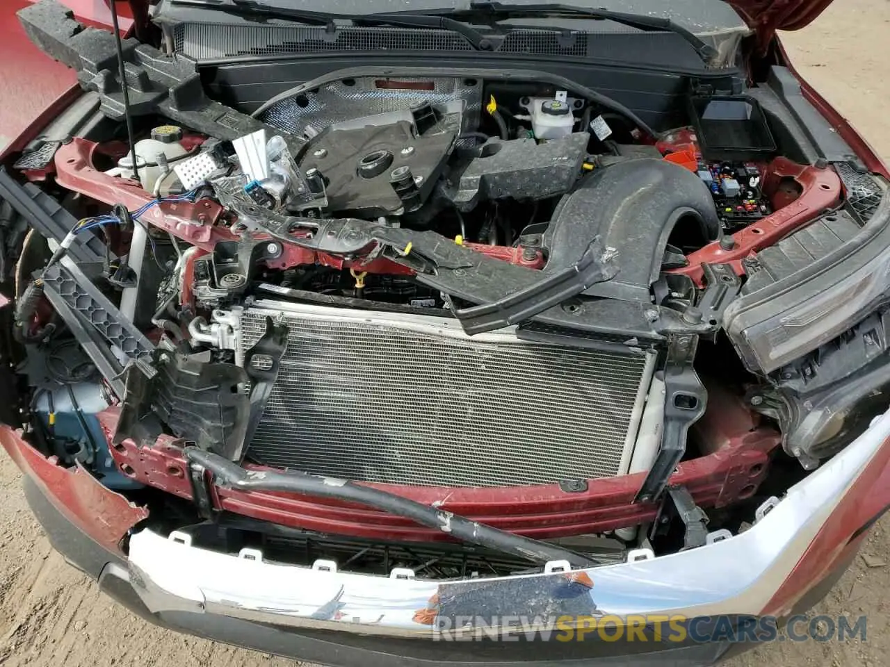 12 Photograph of a damaged car KL79MNSL6MB033950 CHEVROLET TRAILBLZR 2021