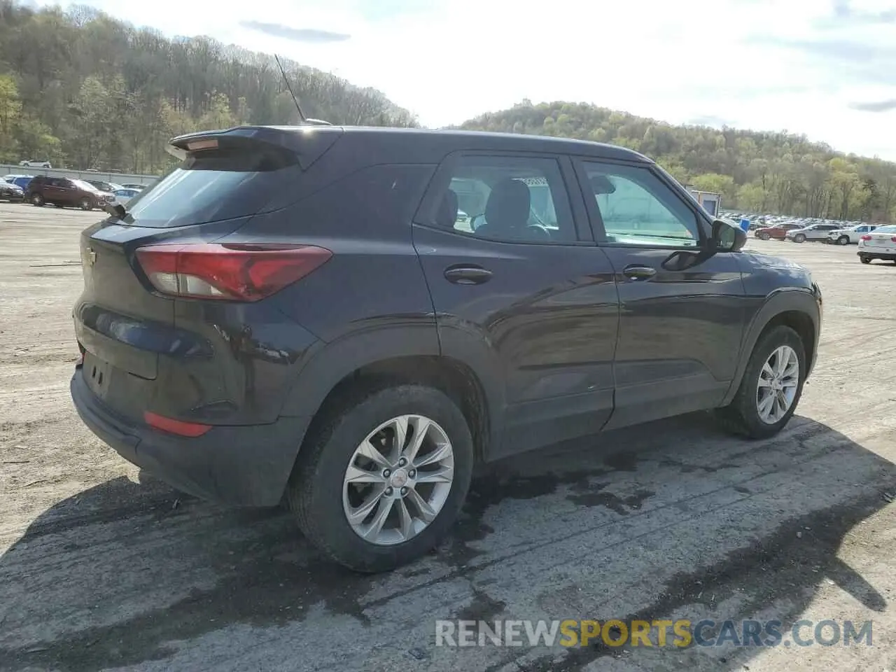 3 Photograph of a damaged car KL79MNSL8MB176530 CHEVROLET TRAILBLZR 2021