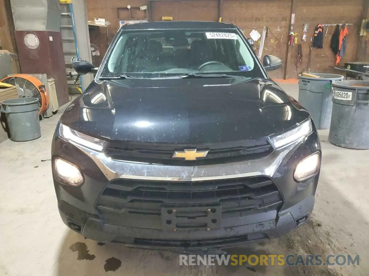5 Фотография поврежденного автомобиля KL79MNSL9MB153791 CHEVROLET TRAILBLZR 2021