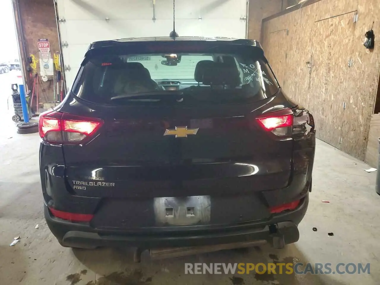 6 Фотография поврежденного автомобиля KL79MNSL9MB153791 CHEVROLET TRAILBLZR 2021