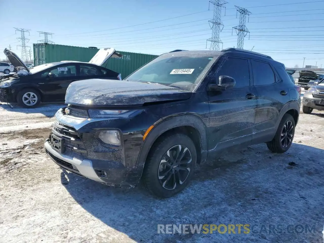 1 Photograph of a damaged car KL79MPS20MB155402 CHEVROLET TRAILBLZR 2021
