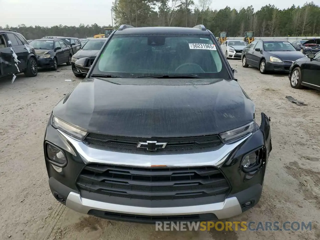 5 Фотография поврежденного автомобиля KL79MPS23MB140781 CHEVROLET TRAILBLZR 2021