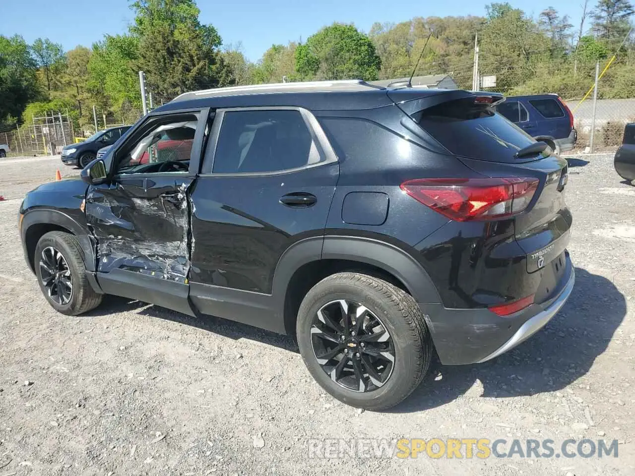 2 Фотография поврежденного автомобиля KL79MPS24MB131085 CHEVROLET TRAILBLZR 2021