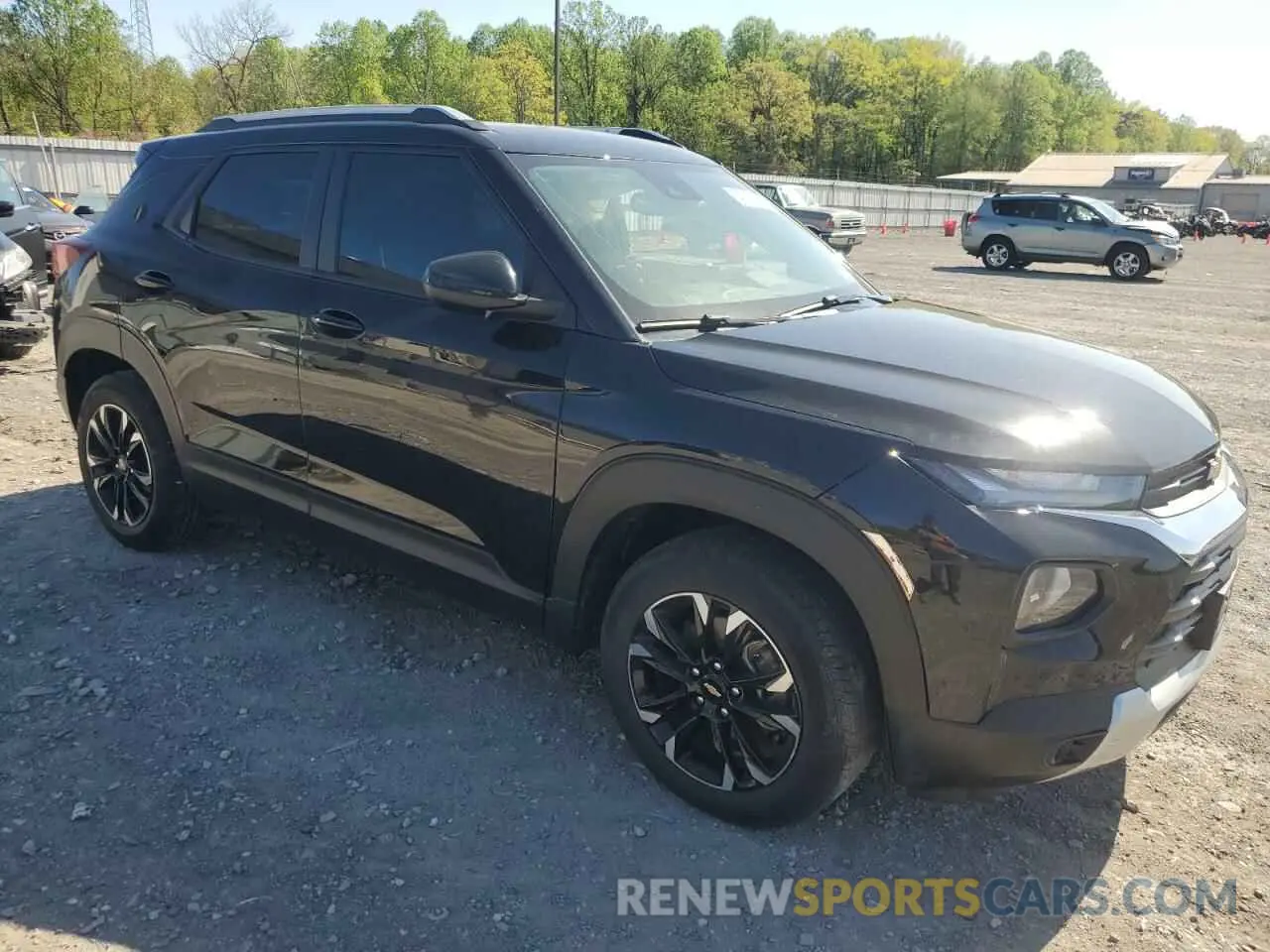 4 Фотография поврежденного автомобиля KL79MPS24MB131085 CHEVROLET TRAILBLZR 2021
