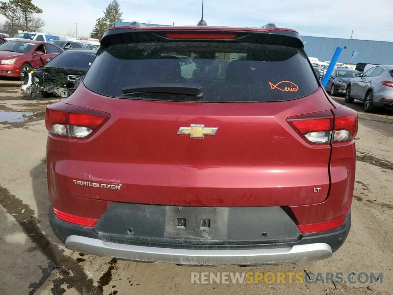 6 Photograph of a damaged car KL79MPS26MB092919 CHEVROLET TRAILBLZR 2021