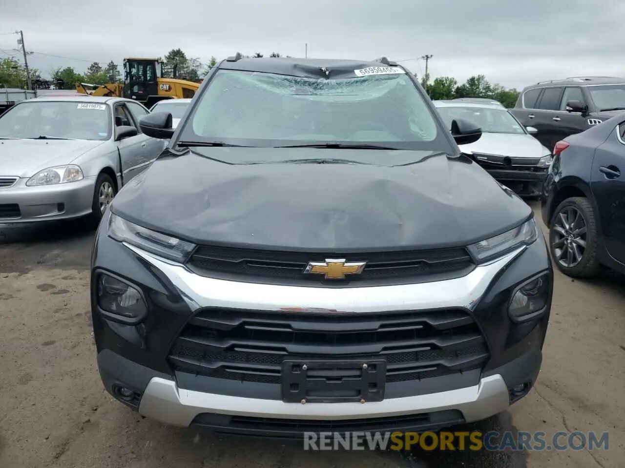 5 Фотография поврежденного автомобиля KL79MPS26MB124476 CHEVROLET TRAILBLZR 2021