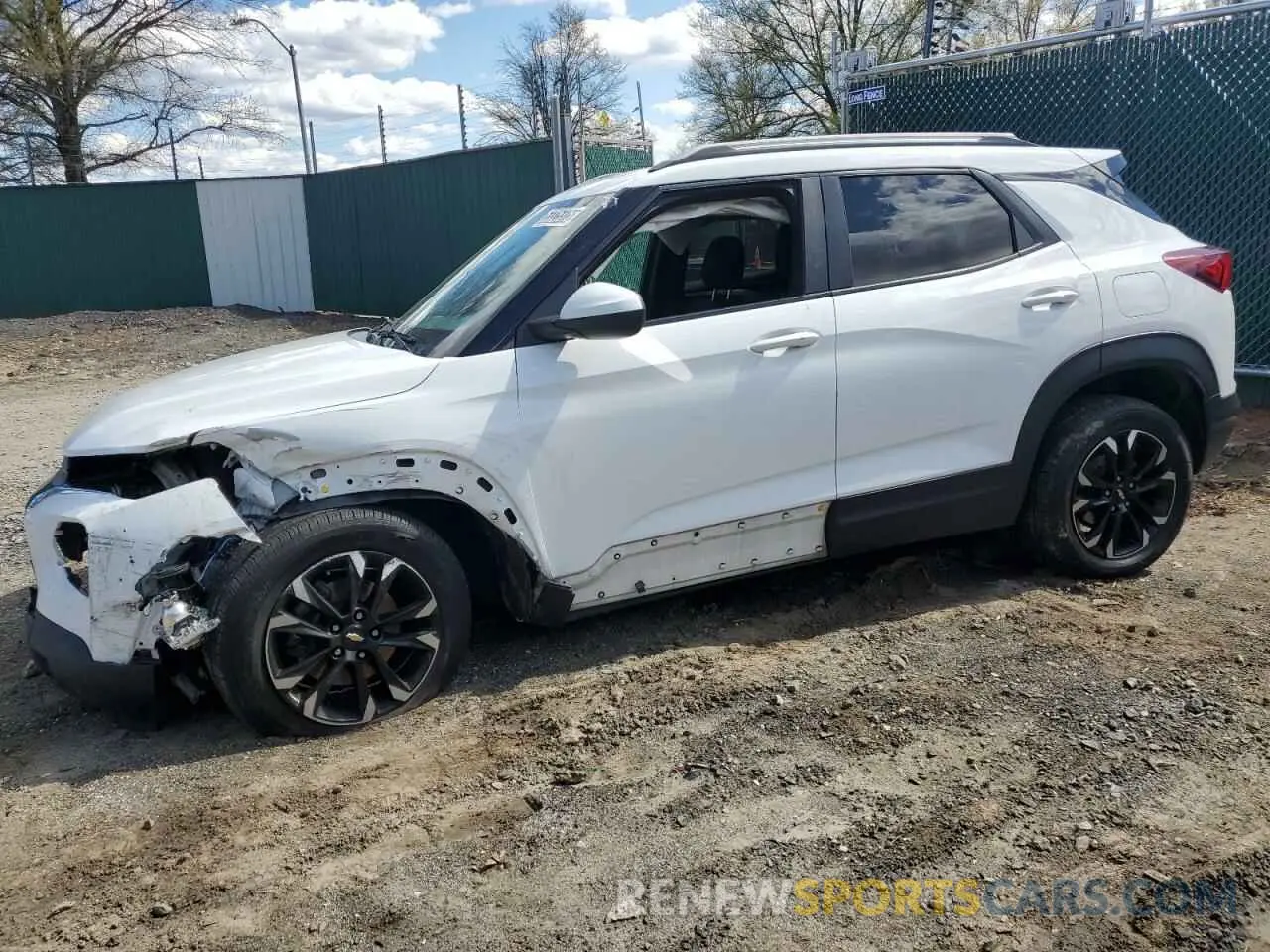 1 Фотография поврежденного автомобиля KL79MPS26MB154996 CHEVROLET TRAILBLZR 2021