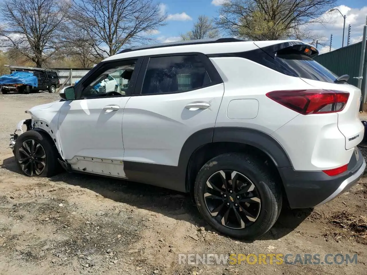 2 Фотография поврежденного автомобиля KL79MPS26MB154996 CHEVROLET TRAILBLZR 2021