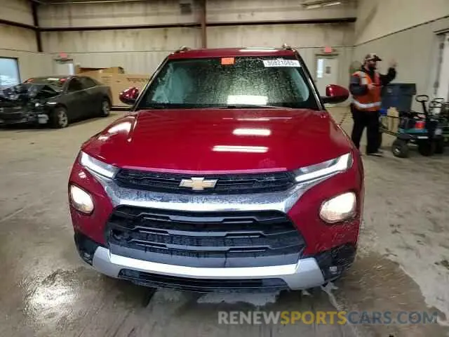 11 Фотография поврежденного автомобиля KL79MPS28MB118825 CHEVROLET TRAILBLZR 2021