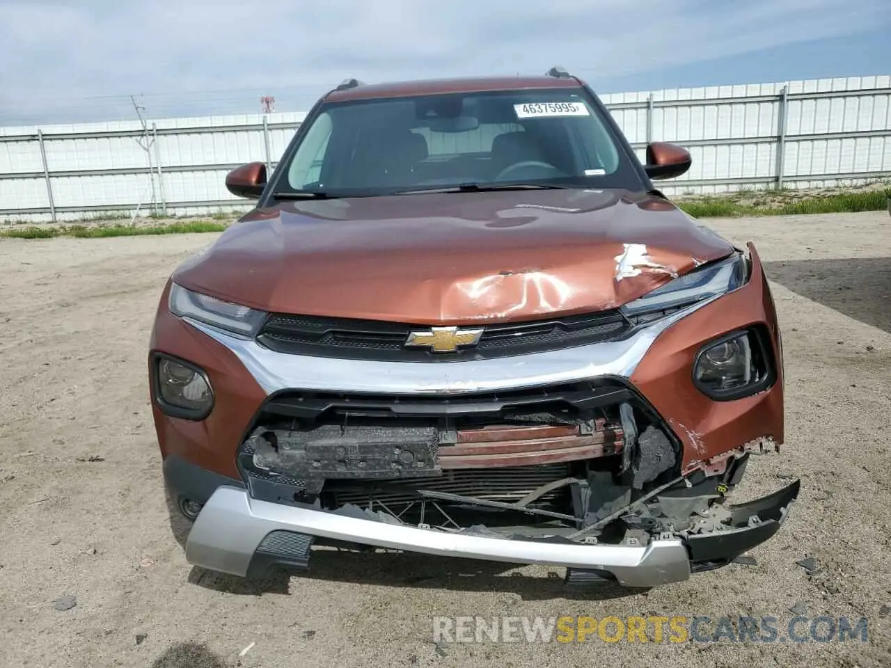 5 Фотография поврежденного автомобиля KL79MPS2XMB020024 CHEVROLET TRAILBLZR 2021