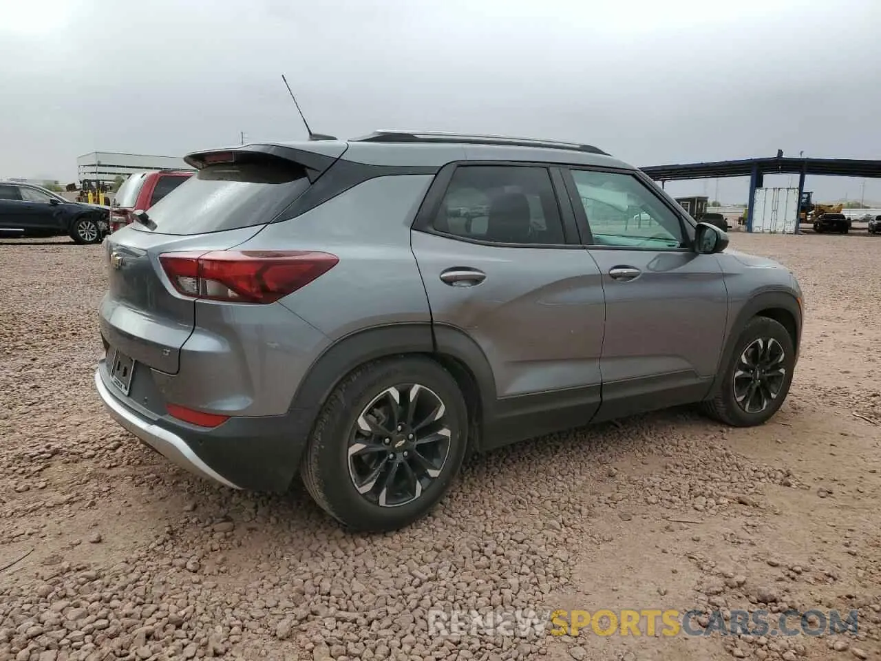 3 Фотография поврежденного автомобиля KL79MPSL0MB006710 CHEVROLET TRAILBLZR 2021