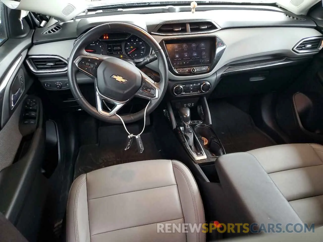 8 Photograph of a damaged car KL79MPSL0MB170264 CHEVROLET TRAILBLZR 2021