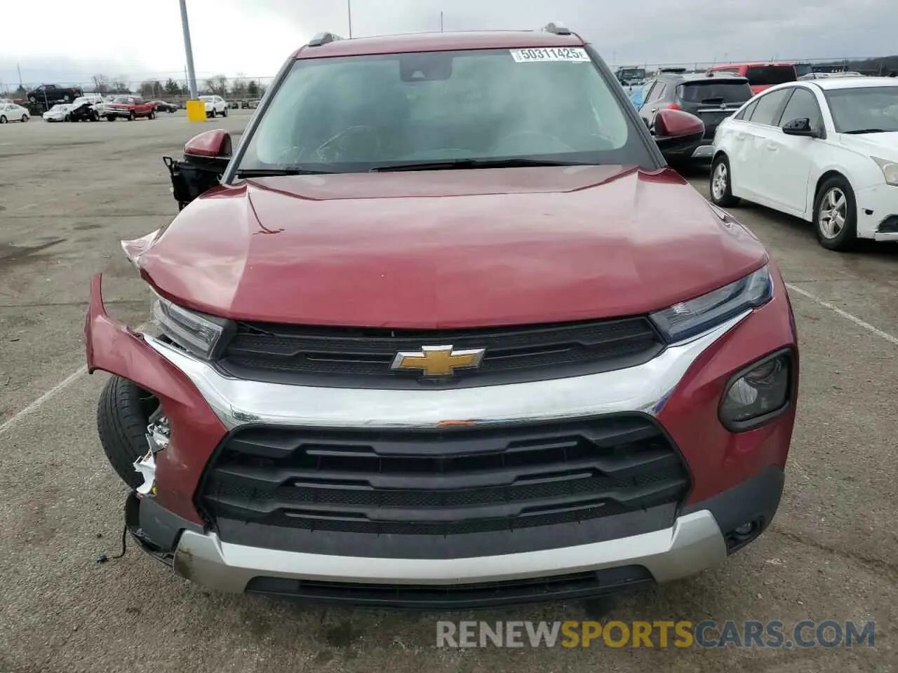 5 Photograph of a damaged car KL79MPSL1MB090391 CHEVROLET TRAILBLZR 2021