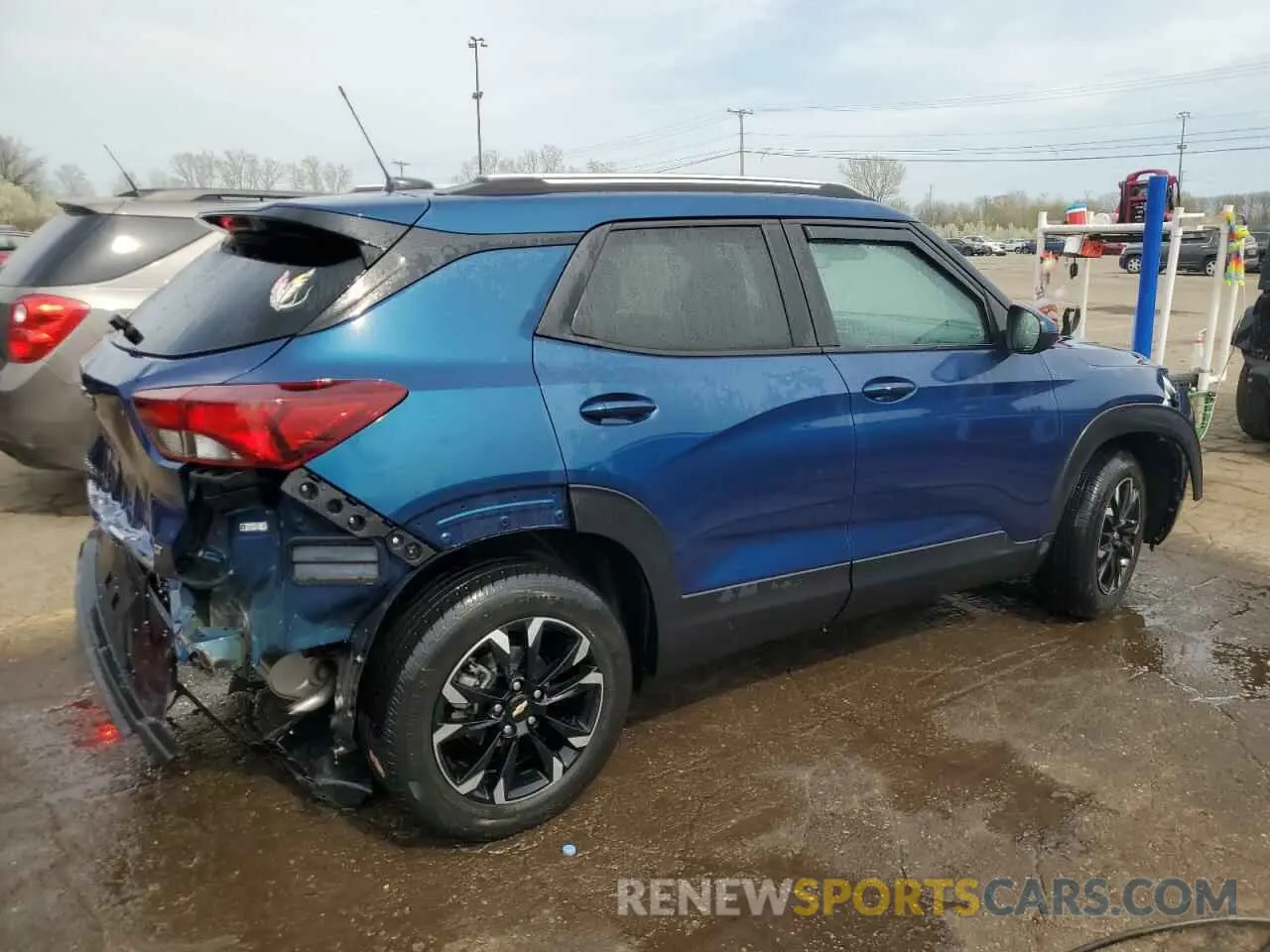 3 Фотография поврежденного автомобиля KL79MPSL4MB071947 CHEVROLET TRAILBLZR 2021