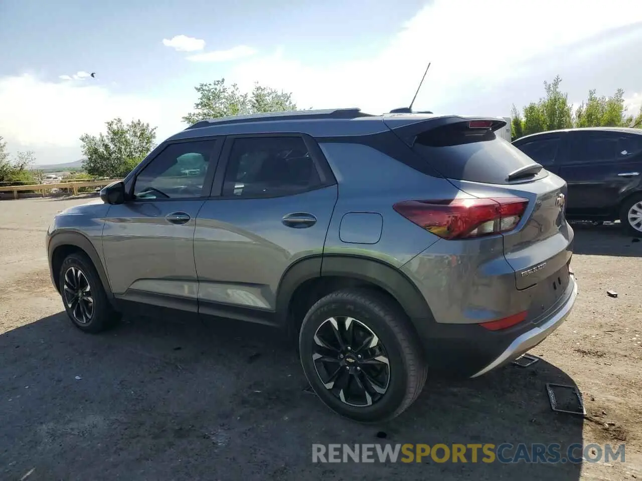 2 Photograph of a damaged car KL79MPSL4MB103800 CHEVROLET TRAILBLZR 2021