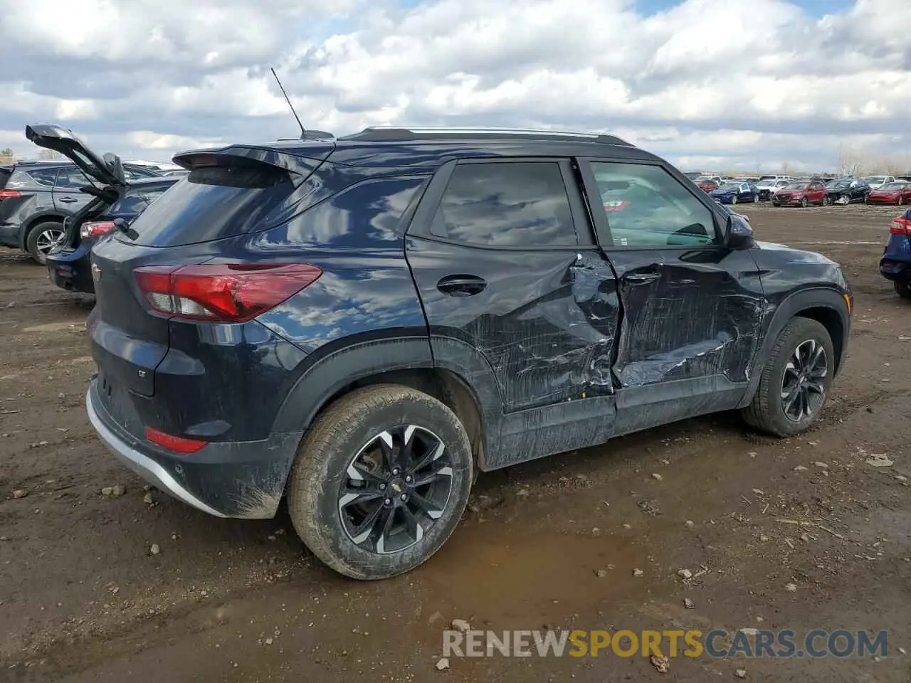 3 Photograph of a damaged car KL79MPSL7MB033354 CHEVROLET TRAILBLZR 2021