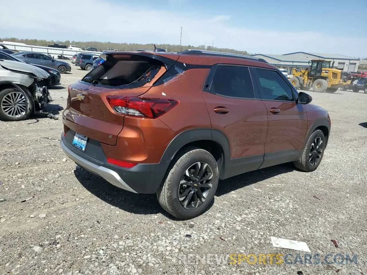 3 Фотография поврежденного автомобиля KL79MPSL8MB011721 CHEVROLET TRAILBLZR 2021